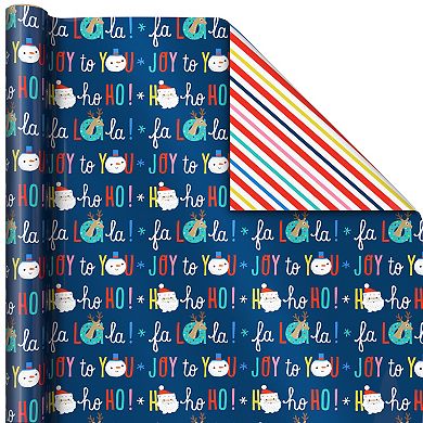 Hallmark Christmas Wrapping Paper Assortment - Kids 3-pk. Reversible - 120 sq. ft.