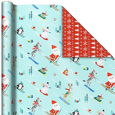 Hallmark Christmas Wrapping Paper Assortment - Kids 3-pk. Reversible - 120 sq. ft.