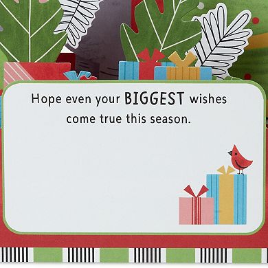 Hallmark Paper Wonder Musical Pop-Up Holiday Card with Light - I Want A Hippopotamus for Christmas