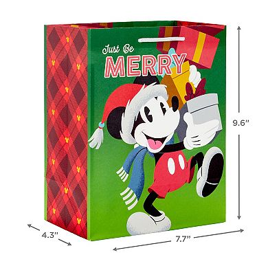 Hallmark Mickey and Minnie Christmas Gift Bags in Assorted Sizes