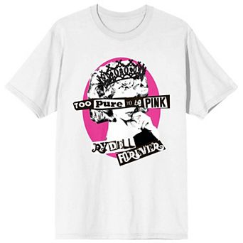 Juniors' Grease Too Pure To Be Pink Graphic Tee