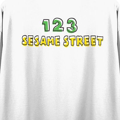Juniors' Sesame Street Oscar Selfie Graphic Tee