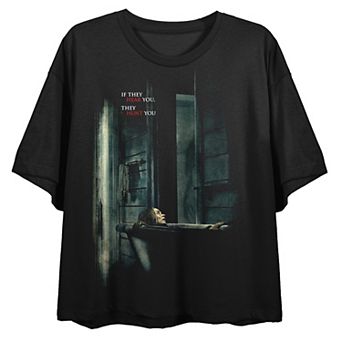 Juniors' A Quiet Place Poster Art Graphic Tee