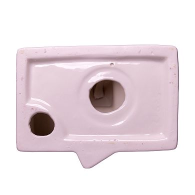 Kurt Adler 3 - 7.7-in. Lighted Porcelain Christmas House 24-Piece Set