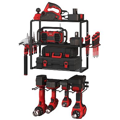 Stalwart 4-Tier Power Tool Organizer Shelving