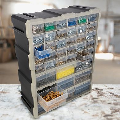 Stalwart 39-Drawer Small Part Organizer