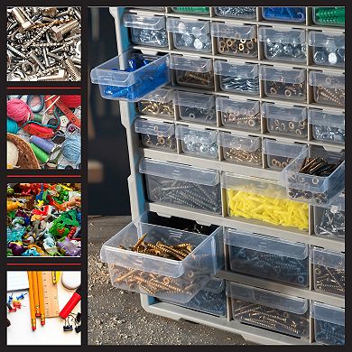 Stalwart 39-Drawer Small Part Organizer
