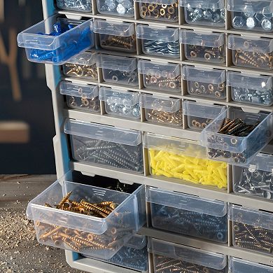 Stalwart 39-Drawer Small Part Organizer