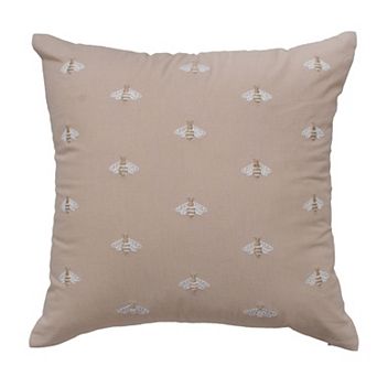 Sonoma Goods For Life® Ditzy Bee Embroidery Throw Pillow