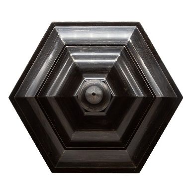 Kurt Adler Illuminated Santa Lamp Post With Snow Accent