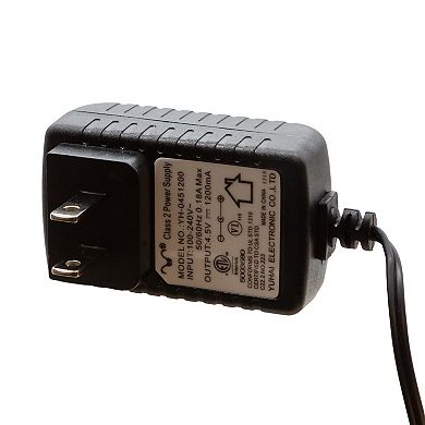 Kurt Adler Illuminated Santa Lamp Post With Snow Accent