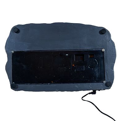 Kurt Adler Multicolored LED Lighted Musical Santa and Sleigh Table Decor