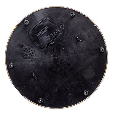 Kurt Adler Battery Operated Multicolor LED Lighted Musical Santa Carousel with Motion Table Decor