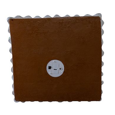 Kurt Adler Battery Operated LED Lighted Gingerbread Bubblegum Factory Table Decor