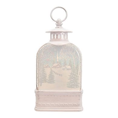 Kurt Adler 10 in. Battery-Operated Warm White LED Lighted Cardinal Lantern