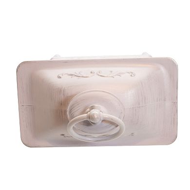 Kurt Adler 10 in. Battery-Operated Warm White LED Lighted Santa With Gifts Lantern Table Decor