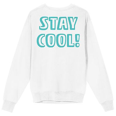 Juniors' Squishmallows Archie & Beula Beach Long Sleeve Graphic Tee