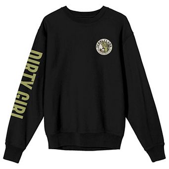 Juniors' Terri Clark Dirty Girl Long Sleeve Graphic Tee