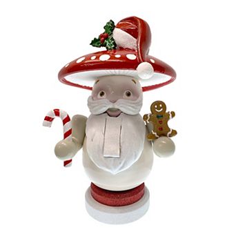 Kurt Adler 12 in Merry Little Mushroom Nutcracker Table Decor