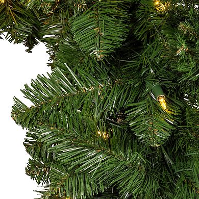 Kurt Adler 9-ft. Pre-Lit Twinkle LED Vanderbilt Artificial Christmas Garland