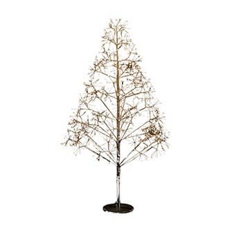 Kurt Adler 4-Foot Pre-Lit Warm White LED Silhouette Fairy Christmas Tree