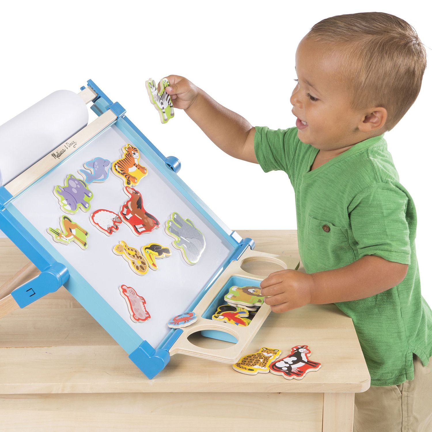 Детские фигурки Melissa & Doug Magnetic Wooden Animals Set — фото 2