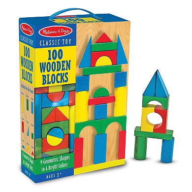 Melissa & Doug Wood Block Set