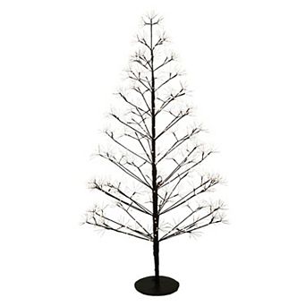 Kurt Adler 5-Foot Pre-Lit Warm White LED Silhouette Fairy Christmas Tree