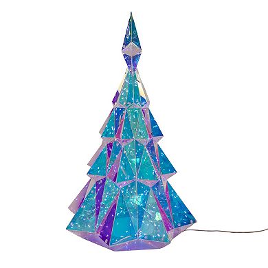 Kurt Adler 20-in. Pre-Lit Fairy LED Holographic Christmas Tree