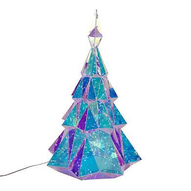 Kurt Adler 20-in. Pre-Lit Fairy LED Holographic Christmas Tree