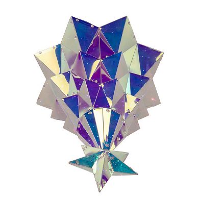 Kurt Adler 20-in. Pre-Lit Fairy LED Holographic Christmas Tree