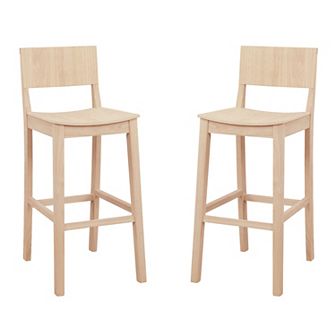 Linon Devin 2 pc Barstool Set