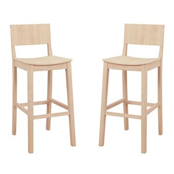 Linon Devin 2 pc Barstool Set