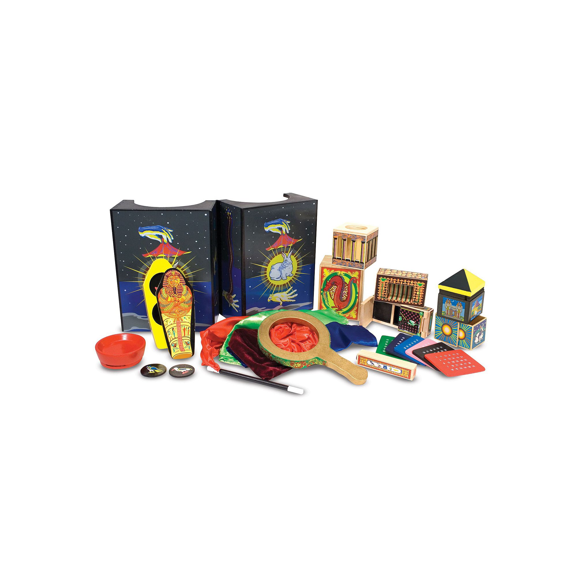Melissa & Doug Deluxe Magic Set, Multicolor