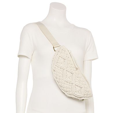 Sonoma Goods For Life® Cheryl Crochet Sling Bag