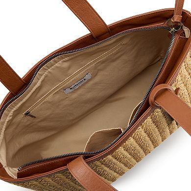 Sonoma Goods For Life® Amelia Straw Shopper Tote