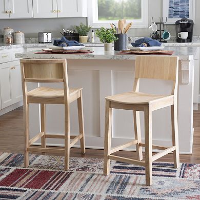 Linon Devin 2-pc. Counter Stool Set