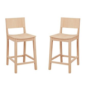 Linon Devin 2 pc Counter Stool Set