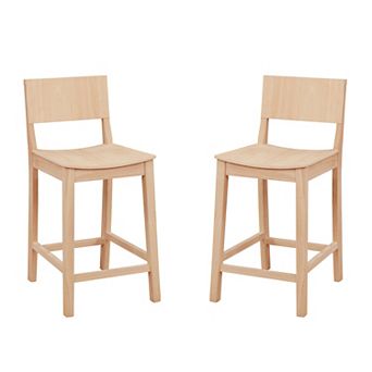 Linon Devin 2 pc Counter Stool Set