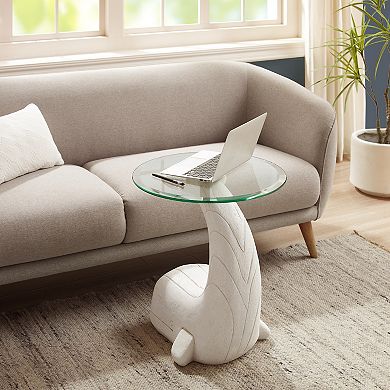 Linon Moby Whale Side Table