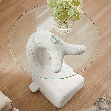 Linon Moby Whale Side Table
