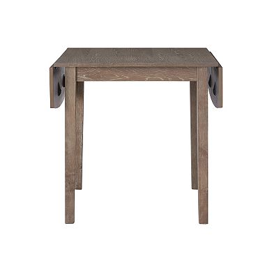 Linon Torino Square Drop Leaf Table