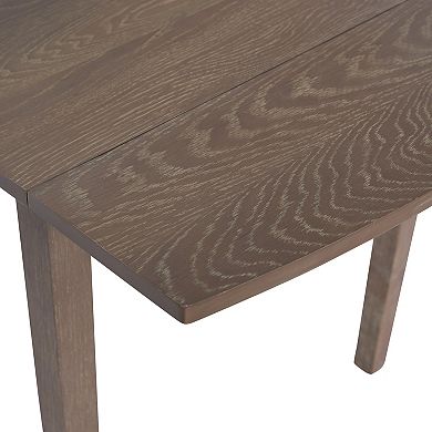 Linon Torino Square Drop Leaf Table