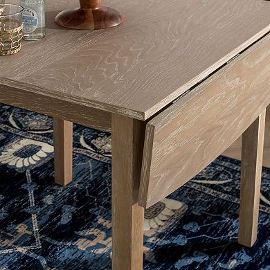 Linon Torino Square Drop Leaf Table