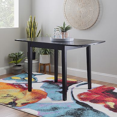 Linon Torino Square Drop Leaf Table