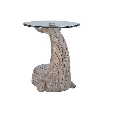 Linon Moby Whale Side Table