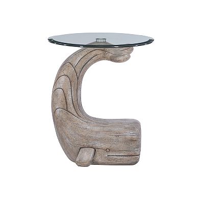 Linon Moby Whale Side Table