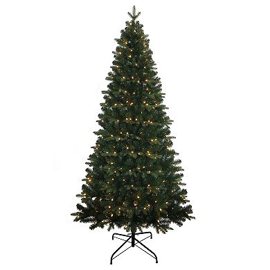 Kurt Adler 7-Foot Pre-Lit LED Studio Spruce Christmas Tree