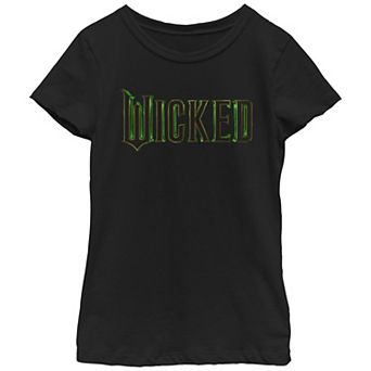 Girls 7-16 Wicked Title Graphic Tee