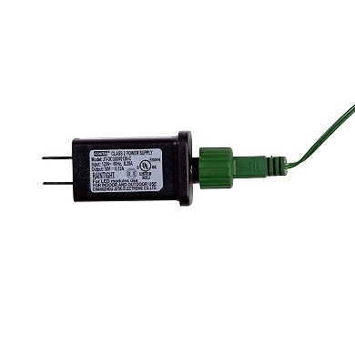 Kurt Adler 18-in. Pre-Lit LED Noble Fir Christmas Wreath